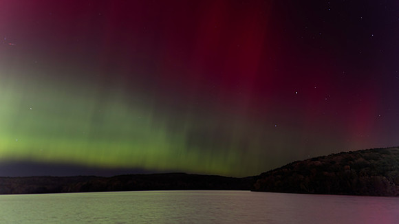 Northern Lights @ Moraine State Park