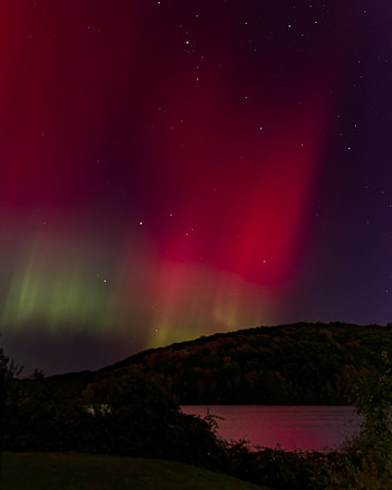 Northern Lights @ Moraine State Park