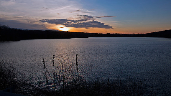 Sunset at Lake Wilhelm