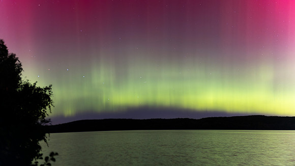 Northern Lights @ Moraine State Park